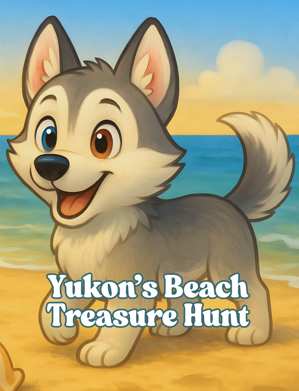 Yukon's Beach Treasure Hunt book cover